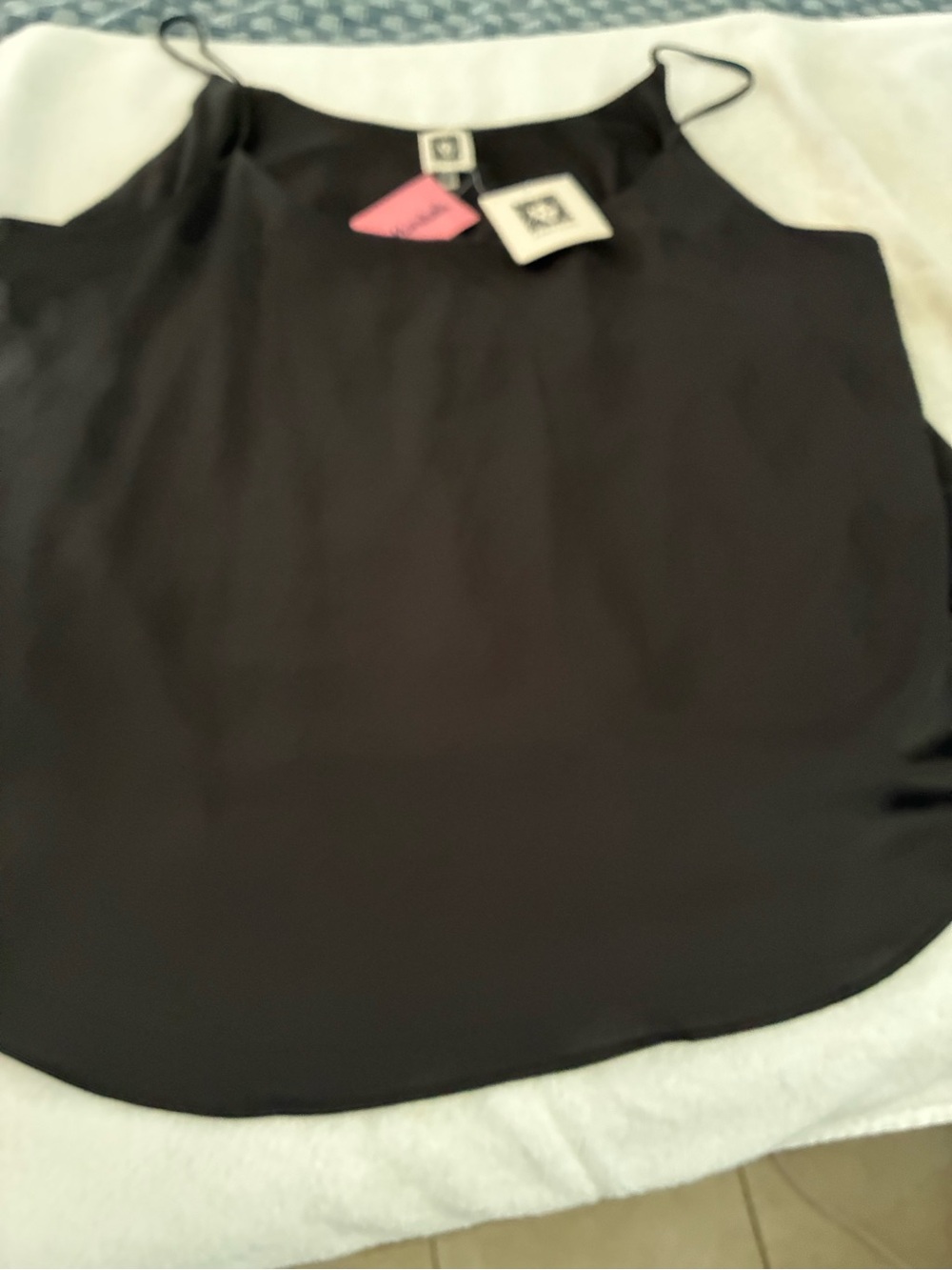 Anne Klein Black Sleeveless Camisole